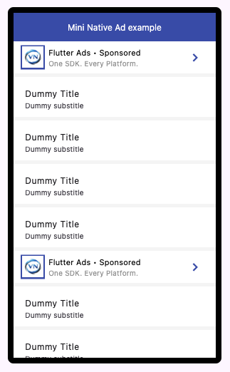 Mini Native Ad